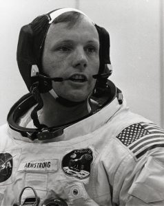 Astronaut Neil A. Armstrong. Apollo 11