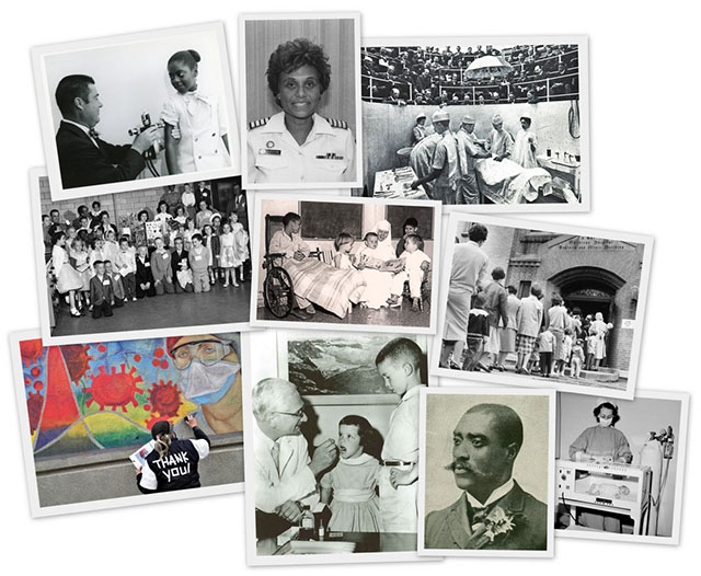 Top 10 images for 2022 Ohio Archives Month Poster collage