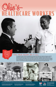 Ohio Archives Month Poster 2022: Ohio's Healthcare Workers