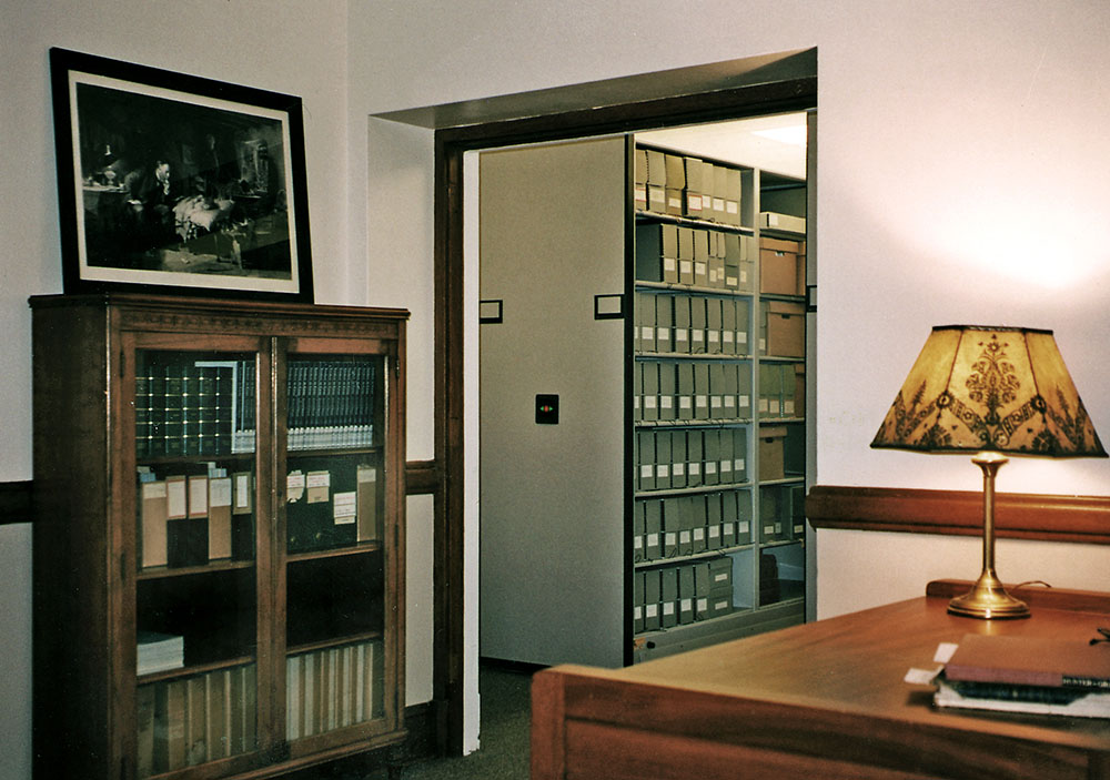 View of Dittrick Medical History Center Archives